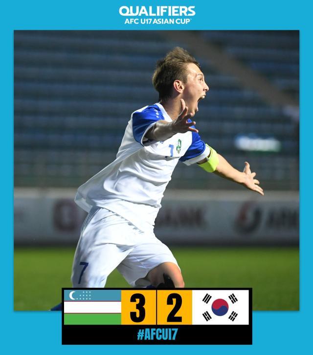 B体育官网-​U17亚预赛还剩一轮 乌伊日三强提前锁定出线权